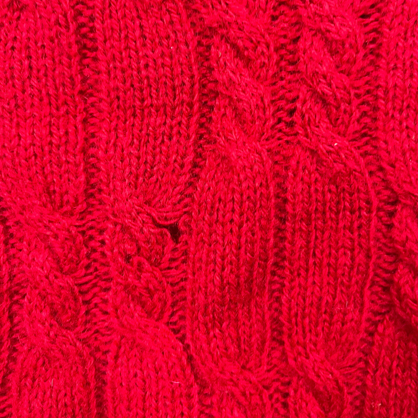 Chaps by Ralph Lauren Strickpullunder Rot - L