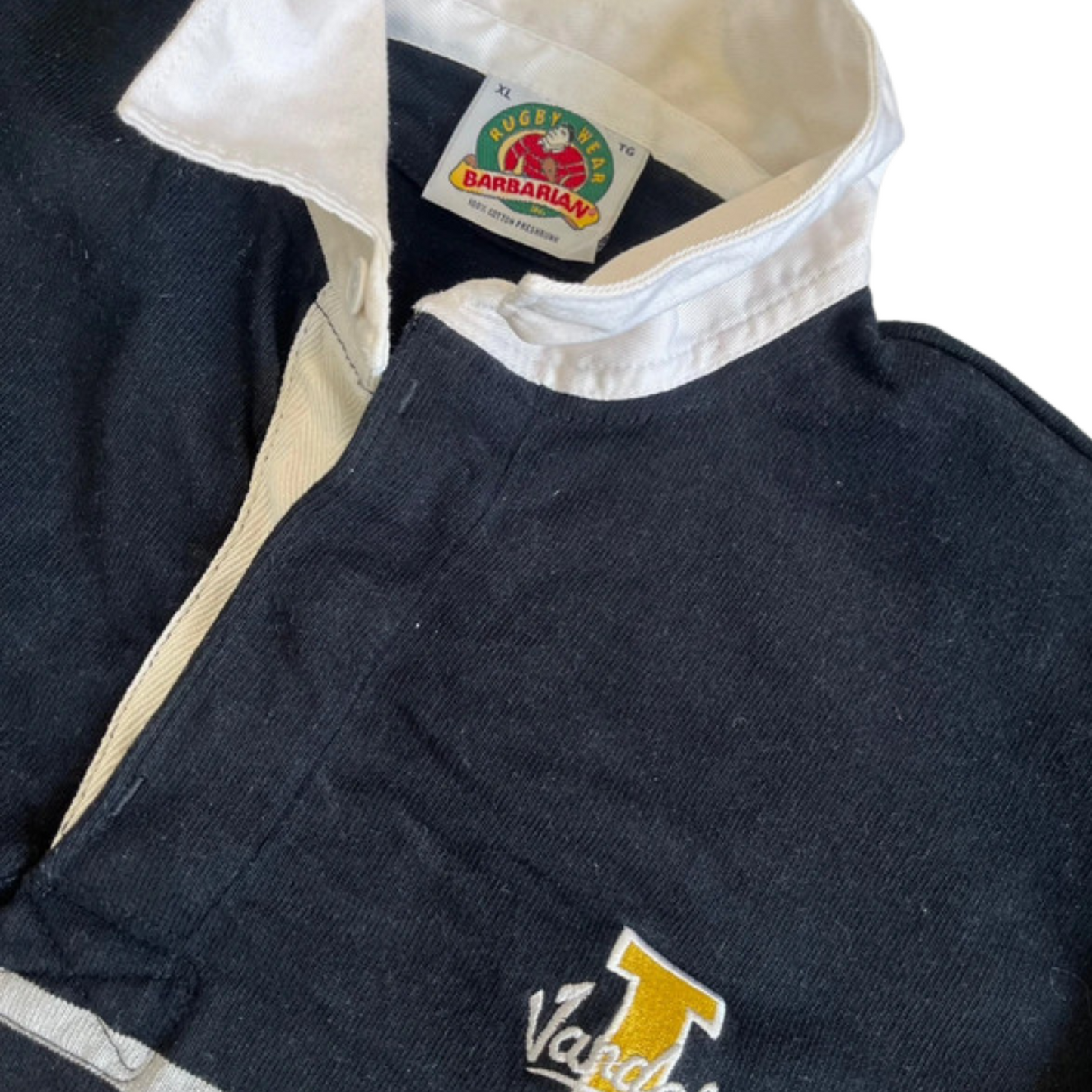 Rugby Wear Barbarian Langarm Poloshirt