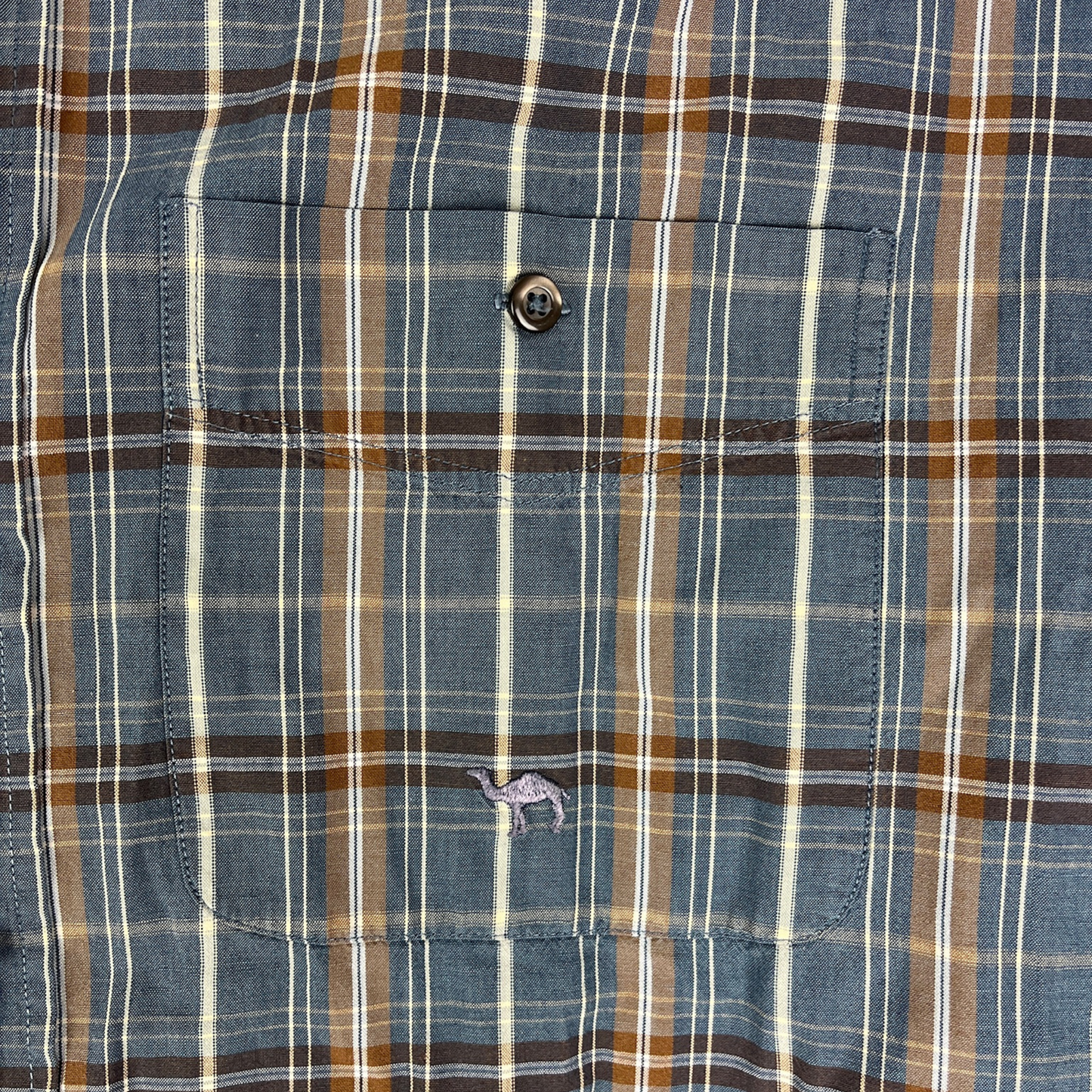 Camel Hemd Blau - XXL