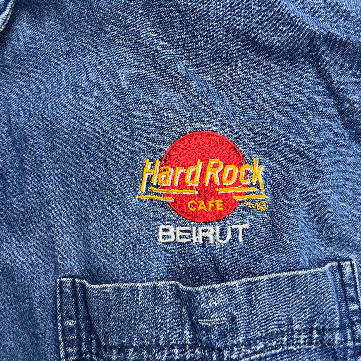 Hard Rock Cafe Jeanshemd