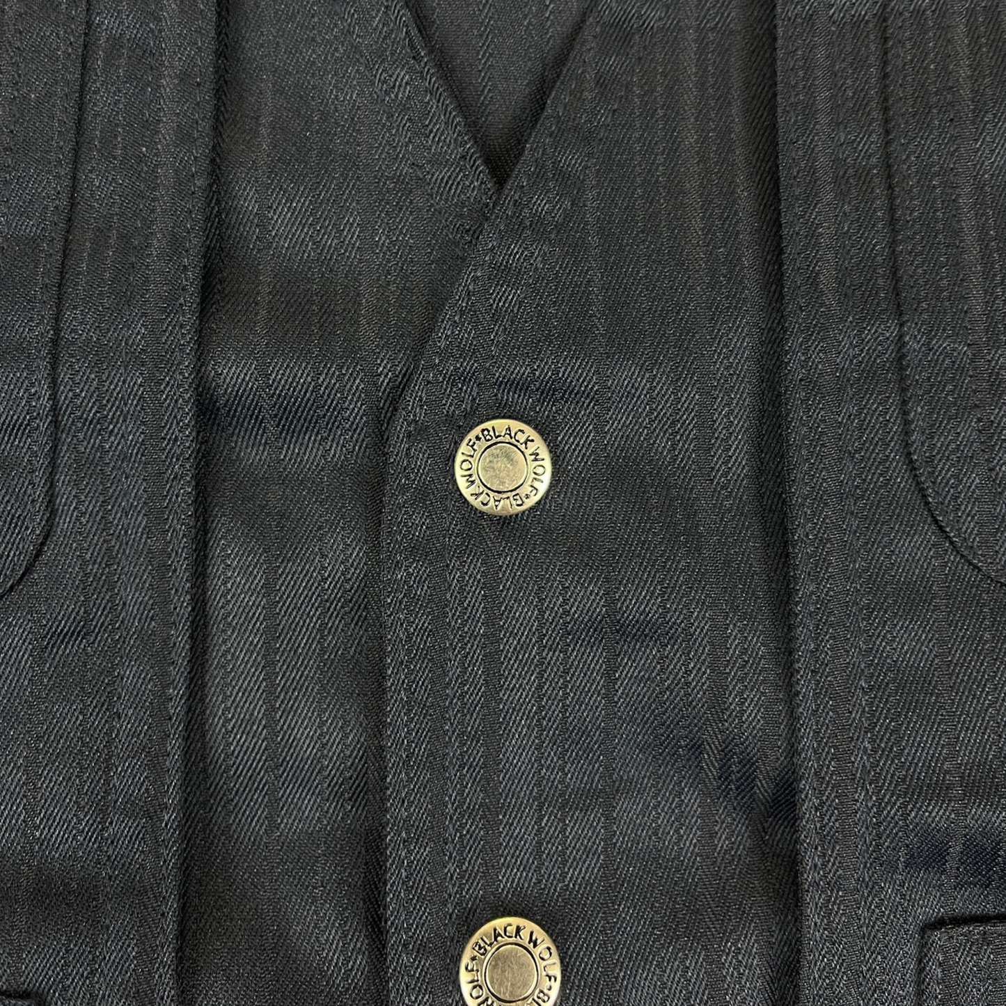 Vintage Y2K Japan Weste Blau - M/L