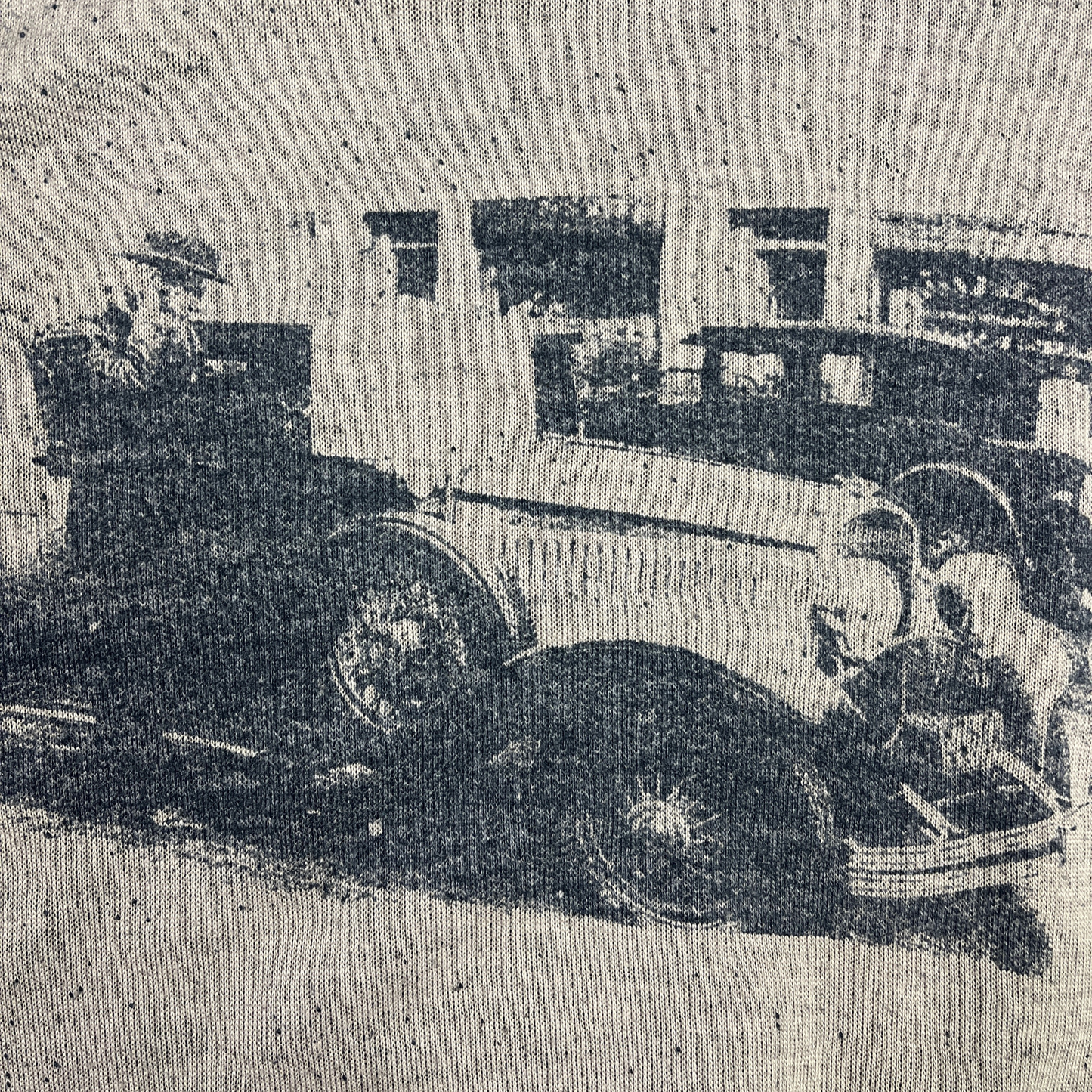 Vintage Car print Sweater