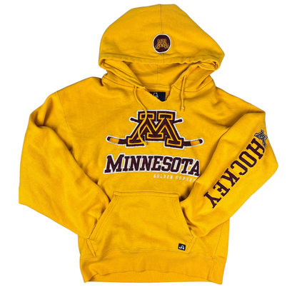 Minessouta Hoodie Rot/Gelb - S