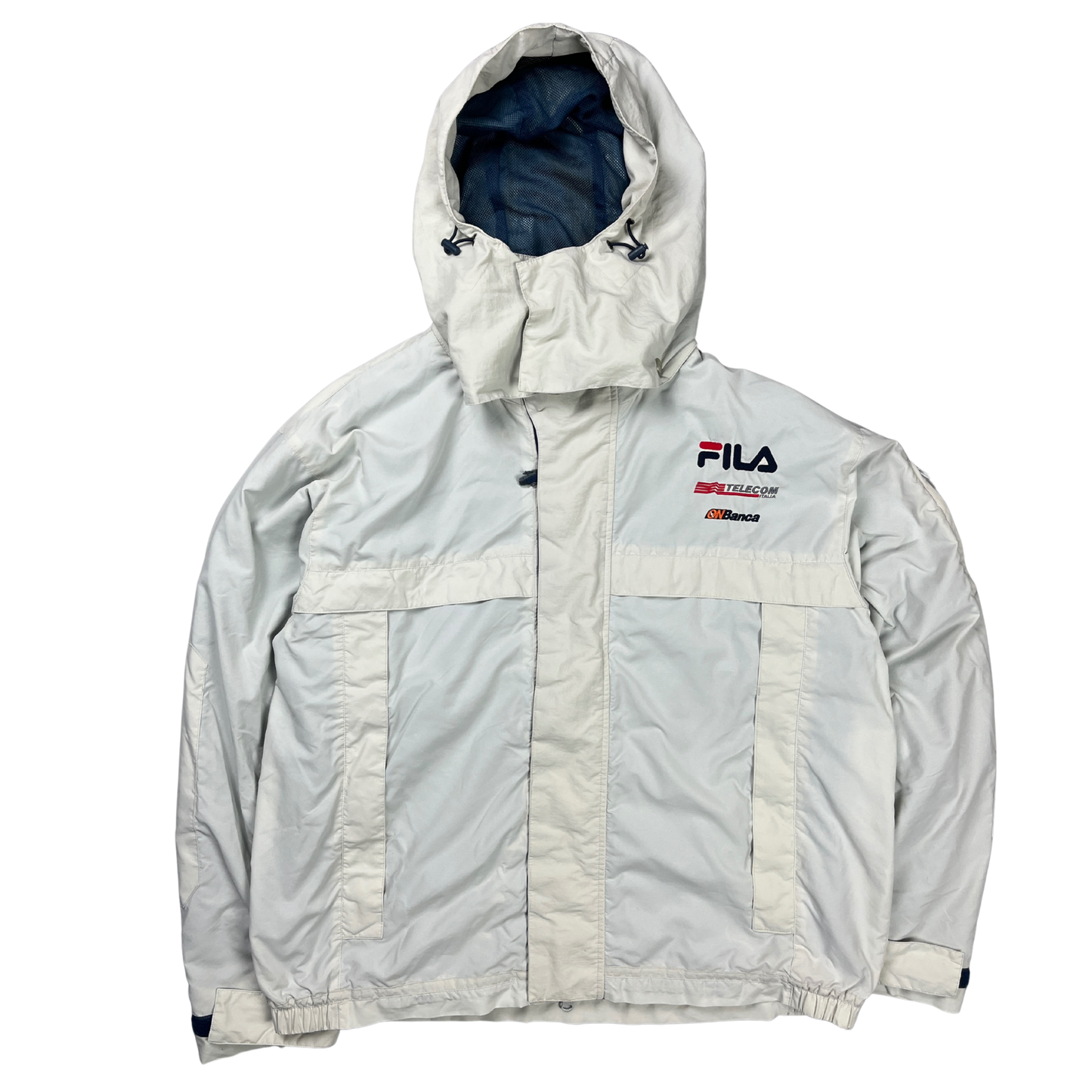Vintage Fila Windbreaker Creme - L