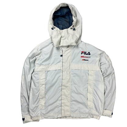 Vintage Fila Windbreaker Creme - L