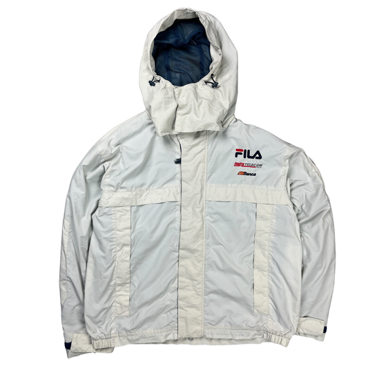 Vintage Fila Windbreaker Creme - L