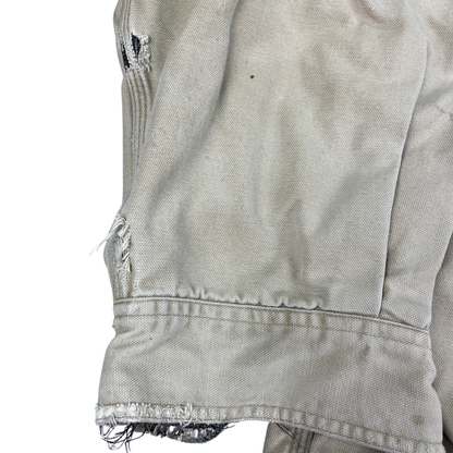 Vintage Used Look Carhartt Workwear Hemdjacke Beige - XL