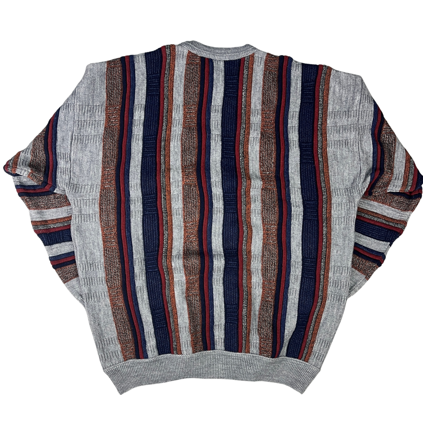 Vintage Coogie Style Strickpullover Bunt - XXL
