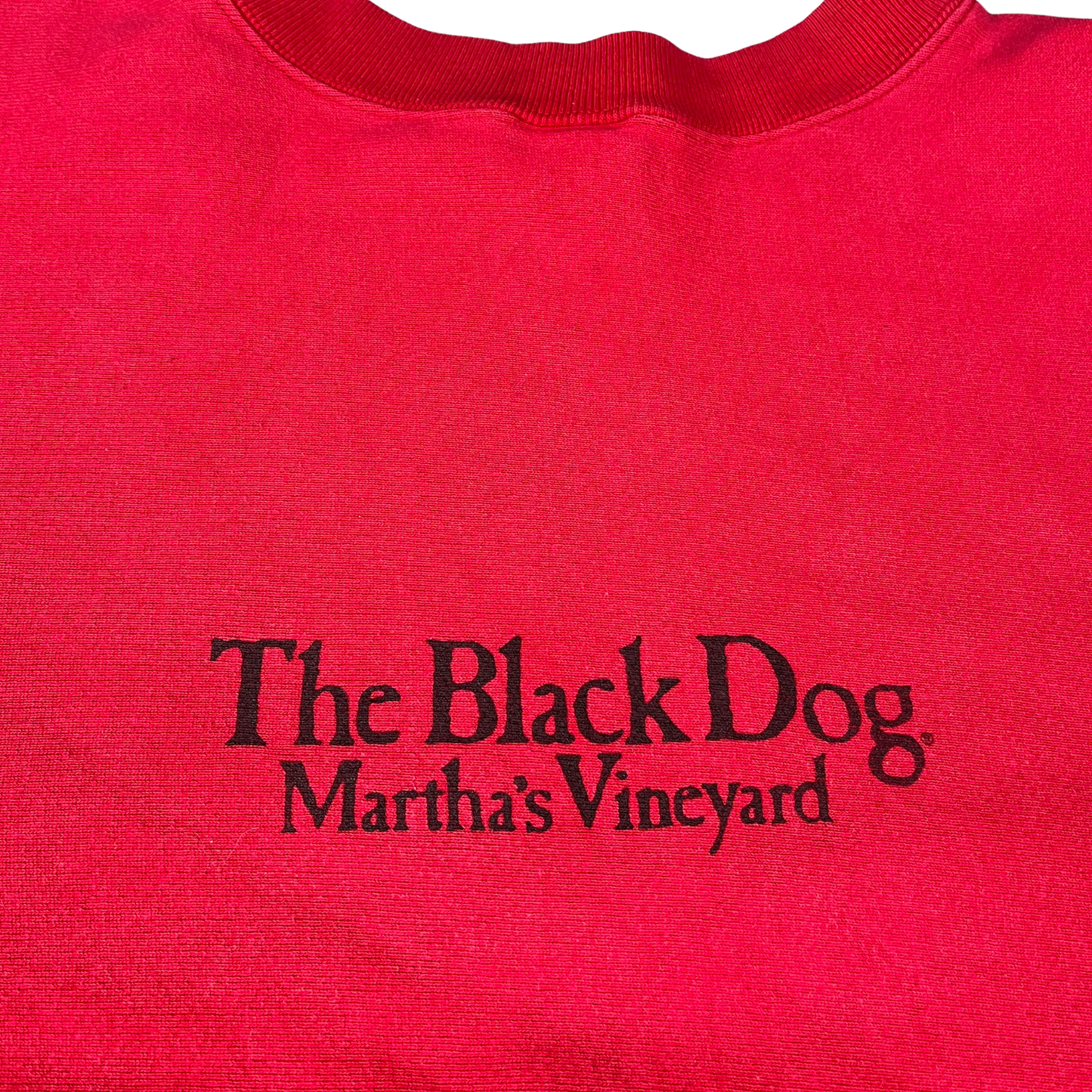 Black Dog Heavyweight Sweater Rot - L