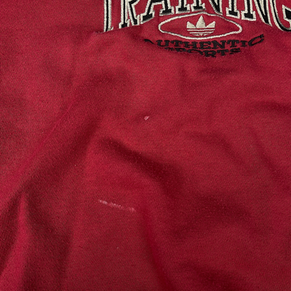 Vintage Adidas  Boxy Fit Sweater Rot - L