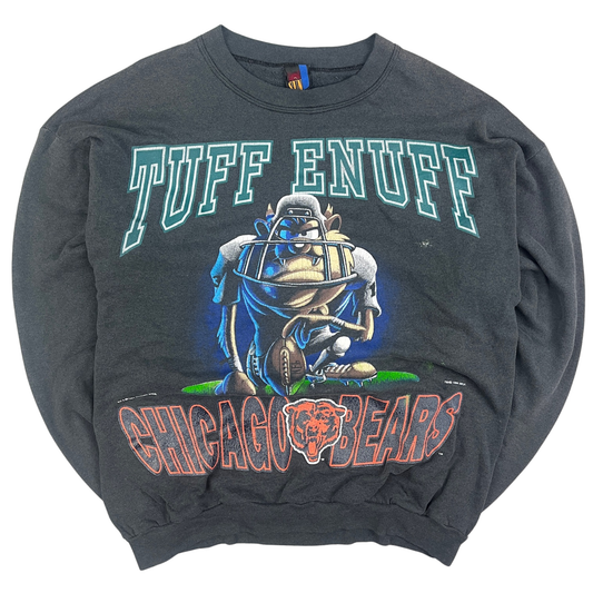 Vintage Looney Toones x Chicago Bears NFL Sweater Grau - M