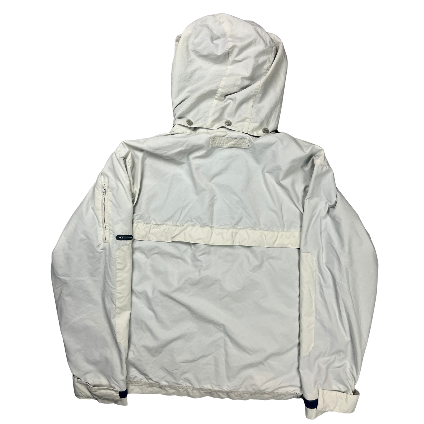 Vintage Fila Windbreaker Creme - L