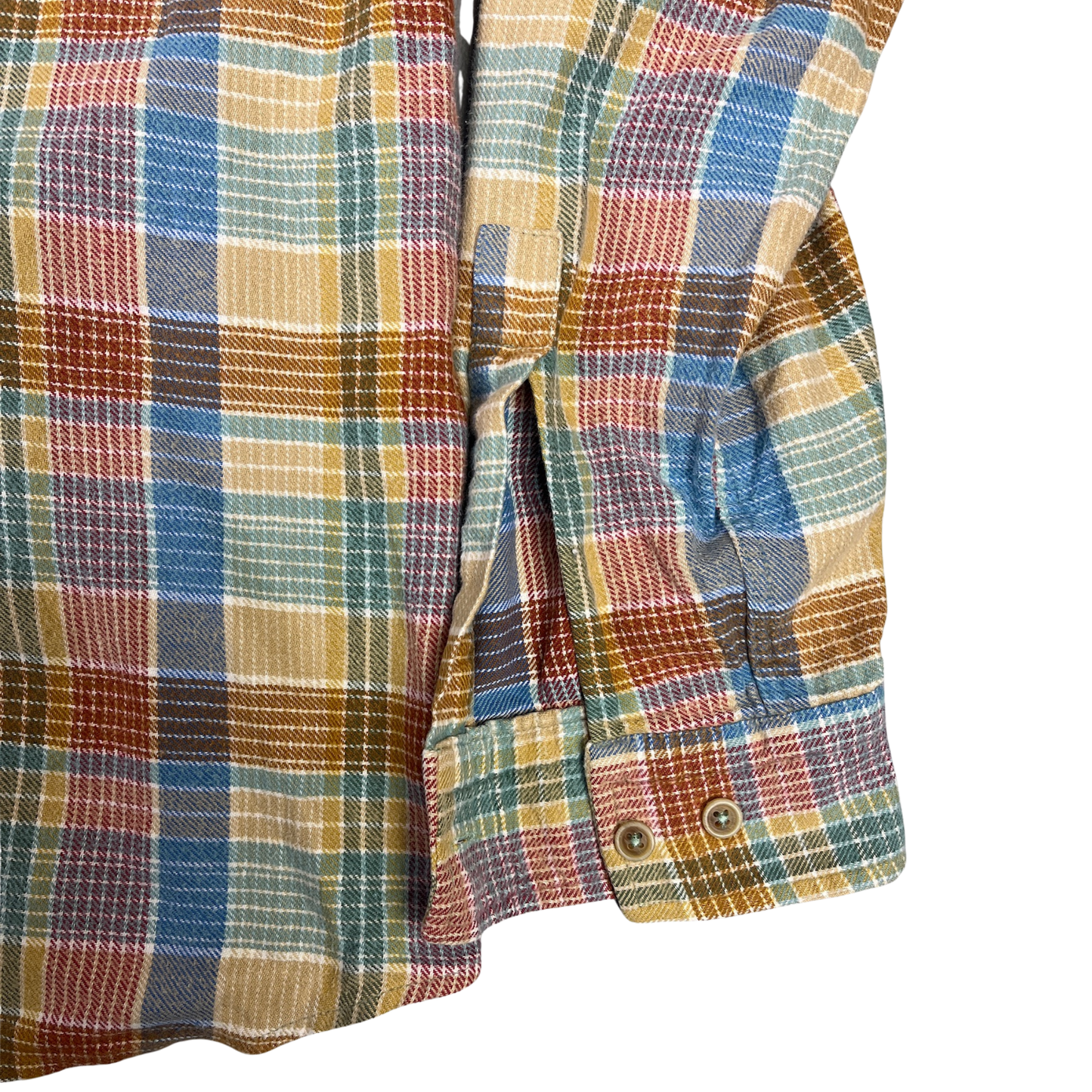 Vintage Marlboro Flanellhemd karriert Bunt - L