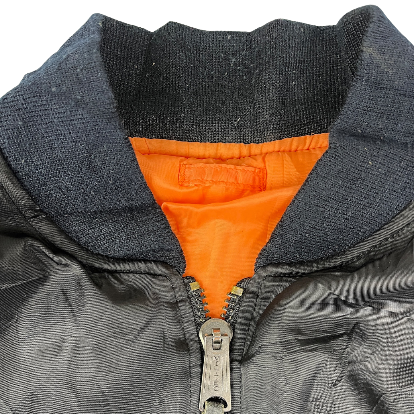 Vintage Bomberjacke Schwarz - XL