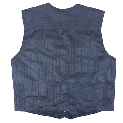 Vintage Y2K Japan Weste Blau - M/L