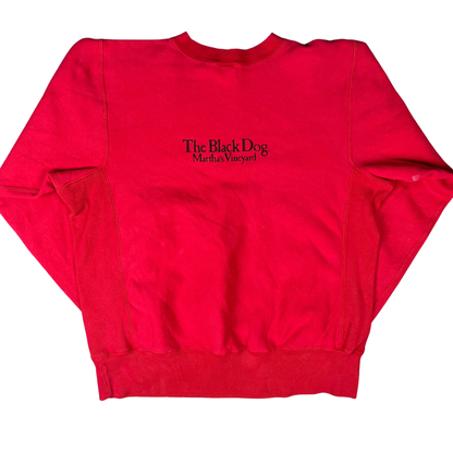 Black Dog Heavyweight Sweater Rot - L