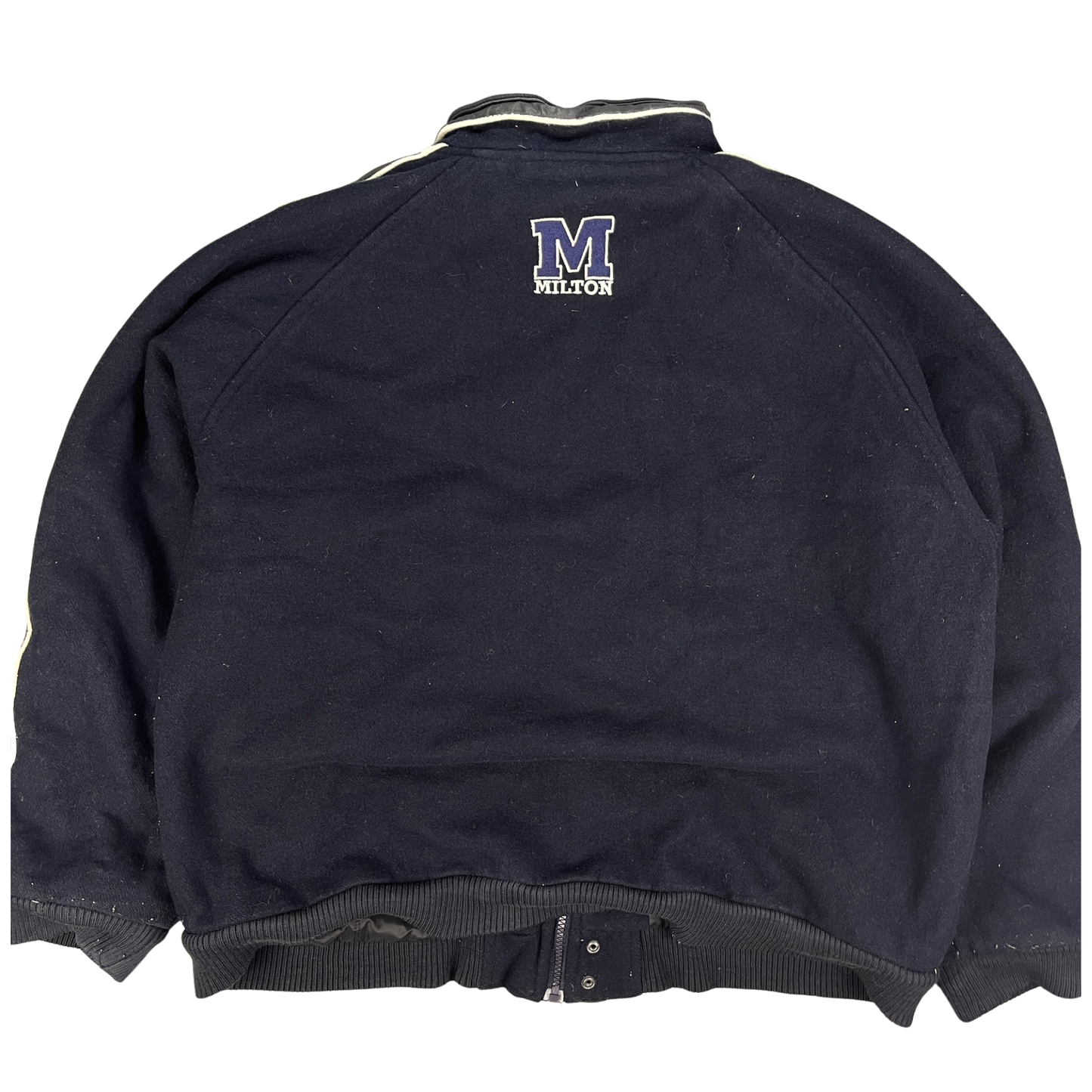 Vintage Varsity Bomberjacke Blau - XL