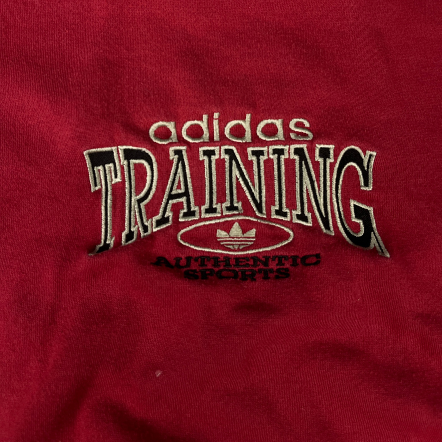 Vintage Adidas  Boxy Fit Sweater Rot - L