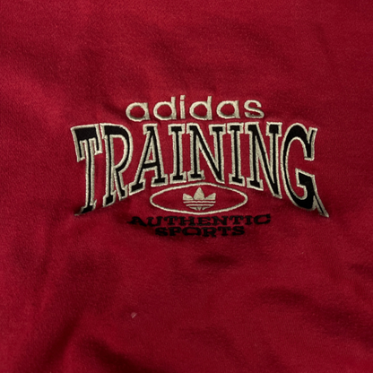 Vintage Adidas  Boxy Fit Sweater Rot - L