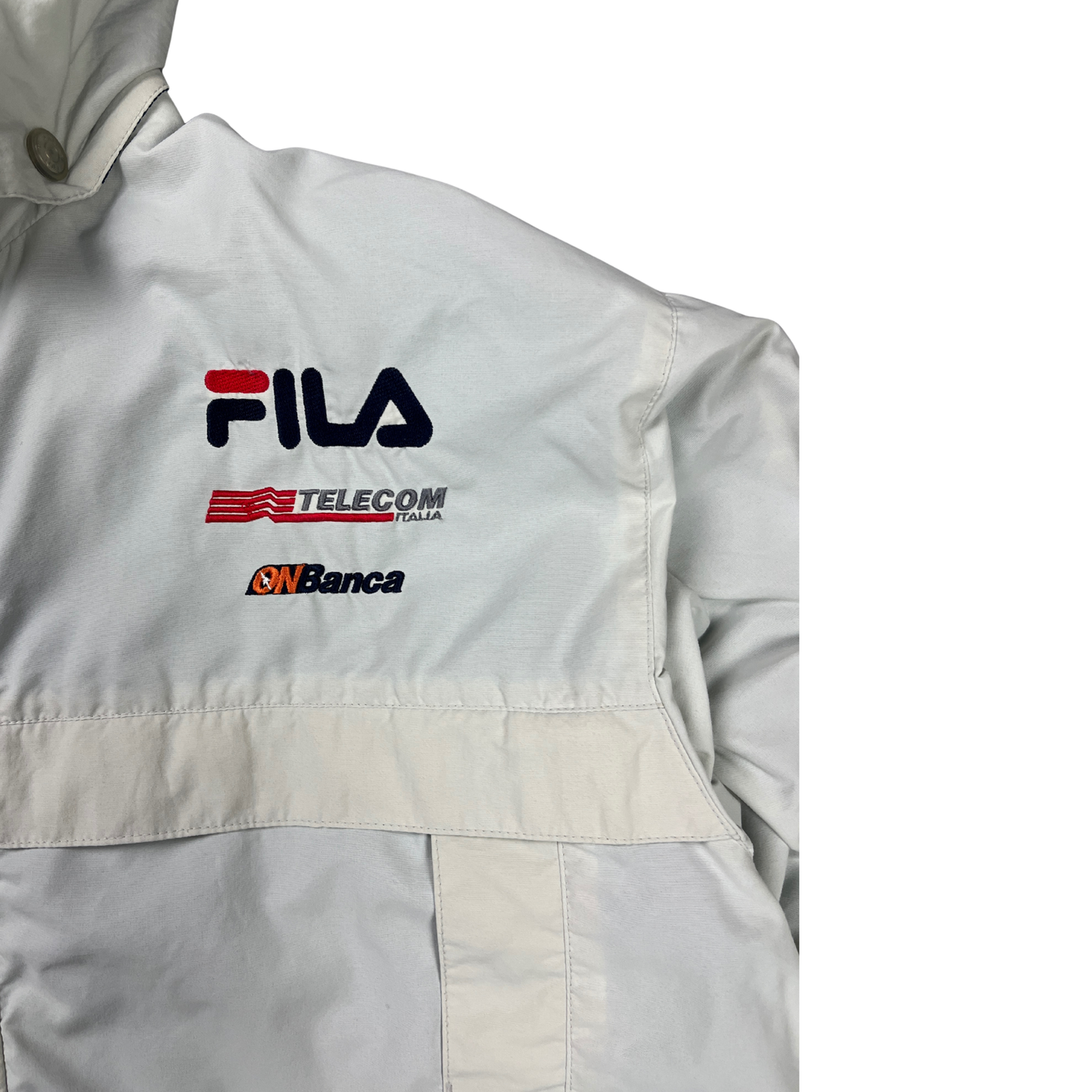 Vintage Fila Windbreaker Creme - L