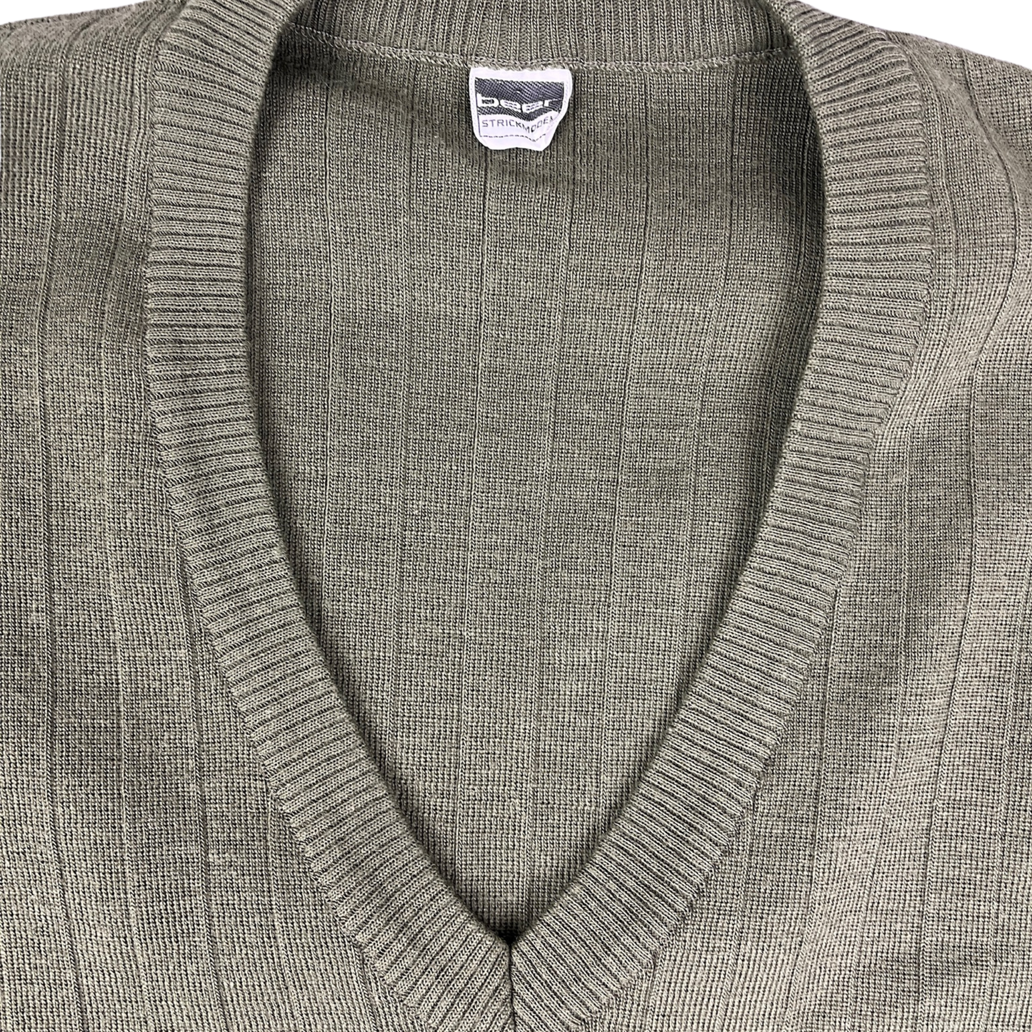 Vintage Pullunder Grün - XL