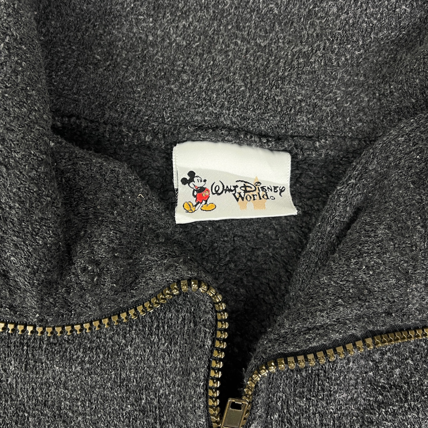 Vintage Disney 2001 Fleecepullover Grau - M