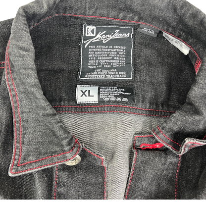 Karl Kani Jeansjacke Schwarz - XL
