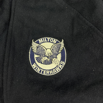 Vintage Varsity Bomberjacke Blau - XL