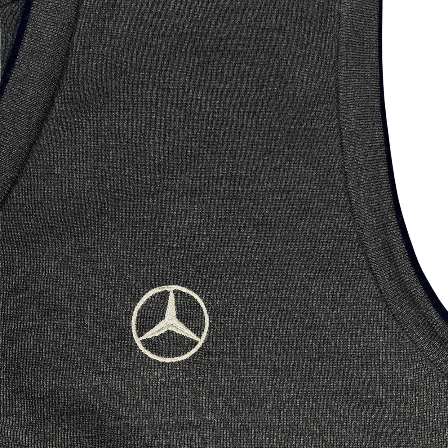 Vintage Mercedes Benz Pullunder Grau - XL