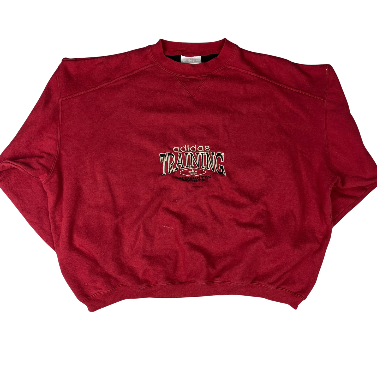 Vintage Adidas  Boxy Fit Sweater Rot - L