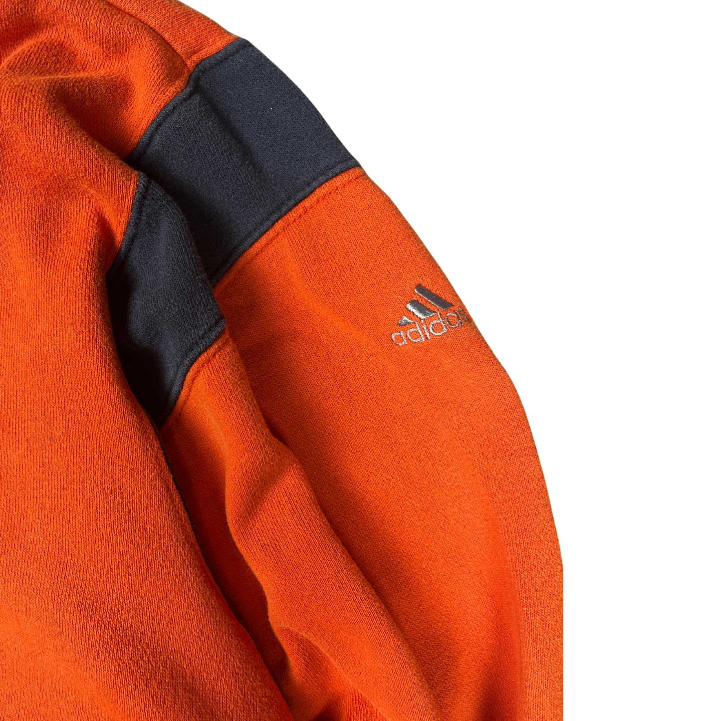 Vintage Adidas Hoodie Orange - L
