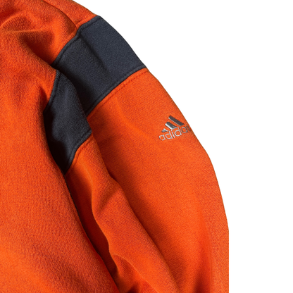 Vintage Adidas Hoodie Orange - L