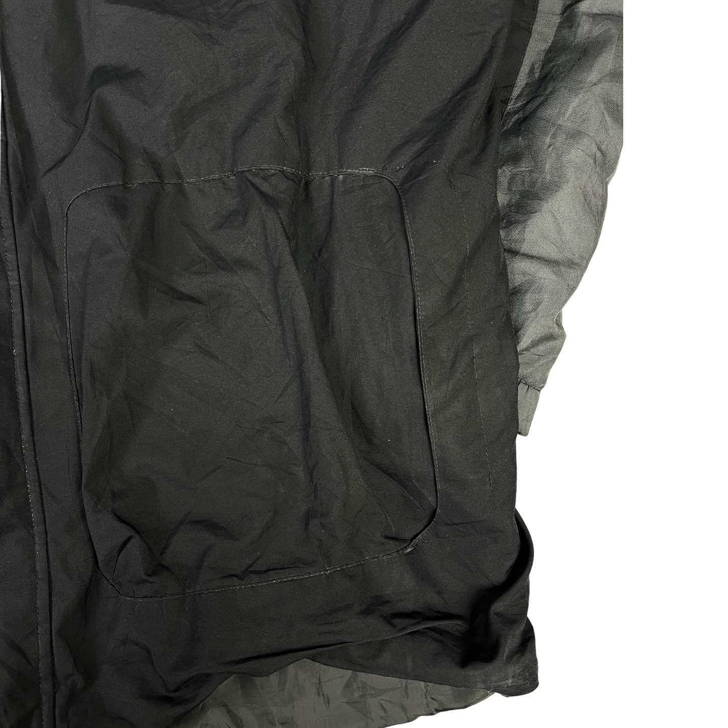 Vintage Nike Jacke Grau/Schwarz - L