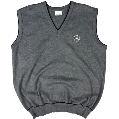Vintage Mercedes Benz Pullunder Grau - XL