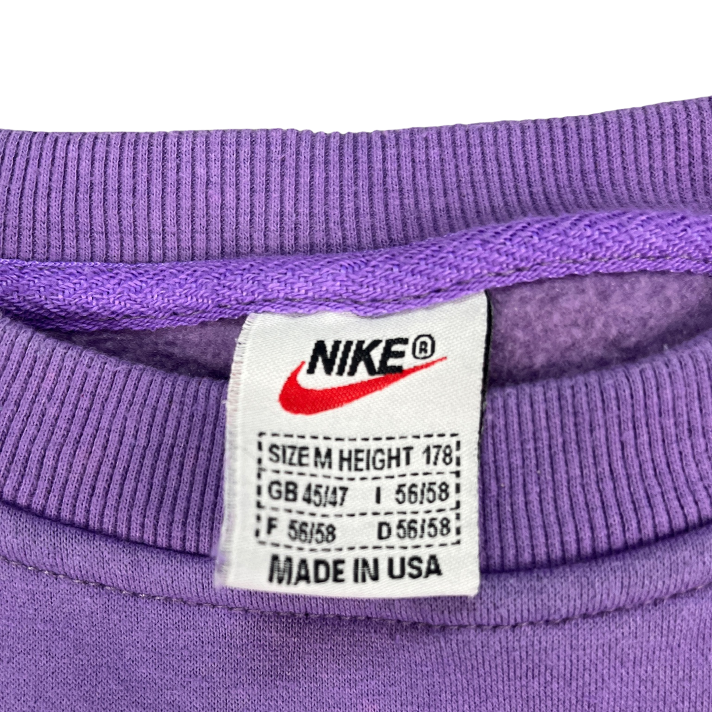 Vintage Nike Boxyfit Sweater Flieder - M