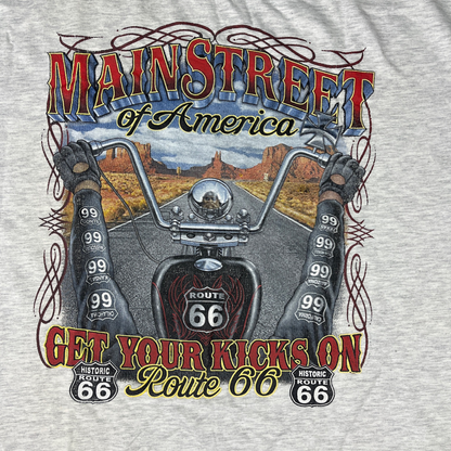 Vintage Route66 T-Shirt Creme - XL