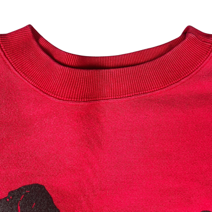 Black Dog Heavyweight Sweater Rot - L