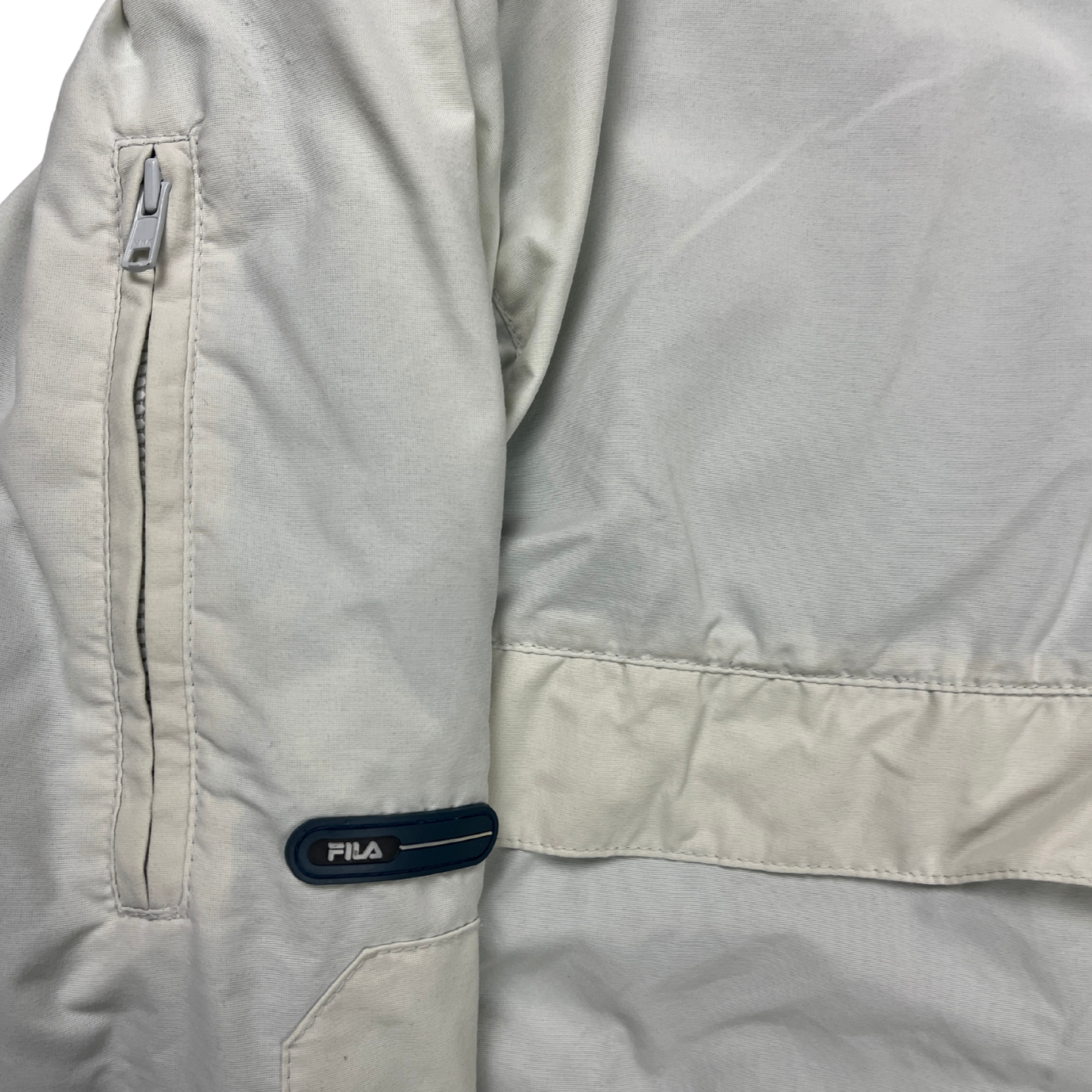 Vintage Fila Windbreaker Creme - L