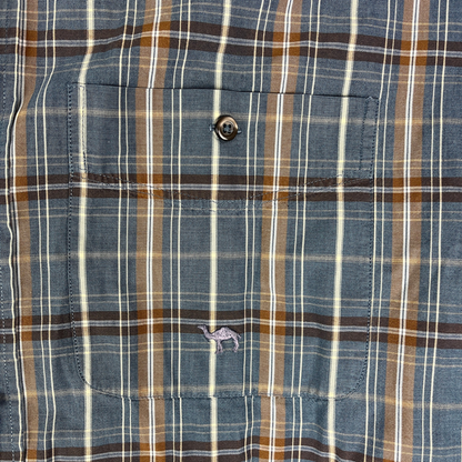 Camel Hemd Blau - XXL