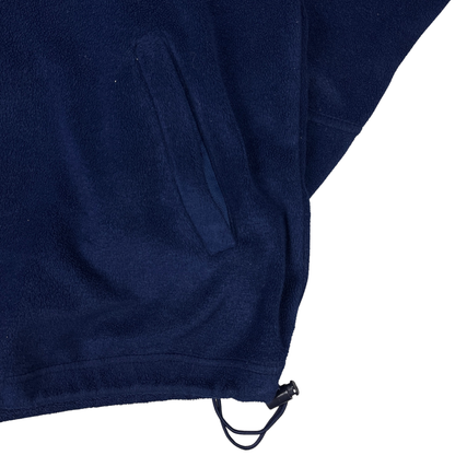 Vintage Nike Fleecepullover Blau - XL