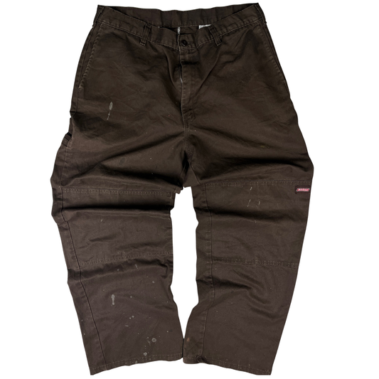 Dickies Used Look Workwear Hose Braun - 36x32