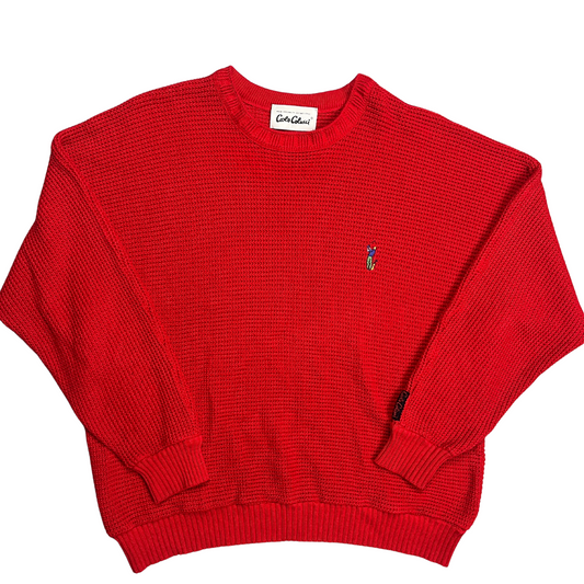 Carlo Colucci Waffle Strickpullover