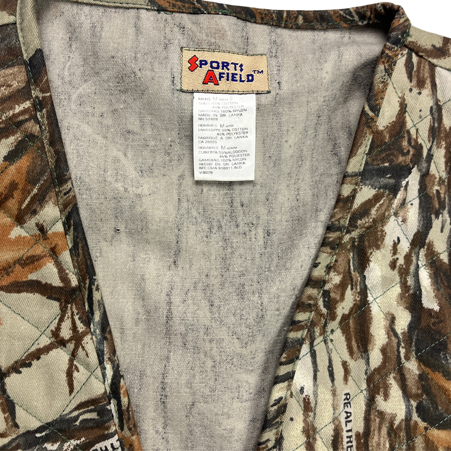 Realtree Weste Camouflage - M