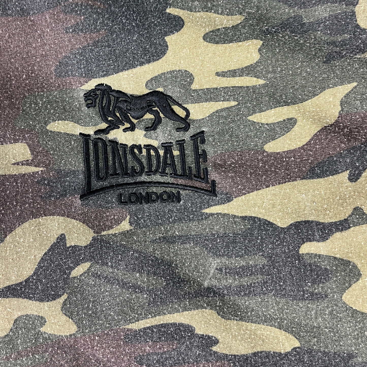 Vintage Lonsdale London Bomberjacke Camouflage - XXL