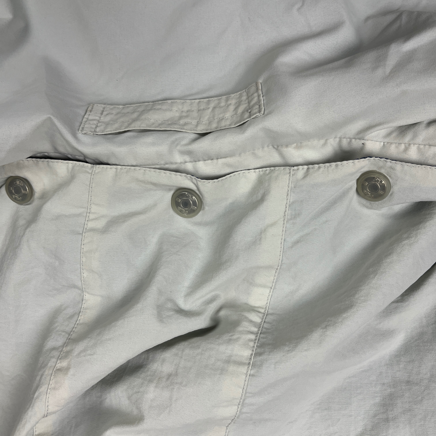 Vintage Fila Windbreaker Creme - L