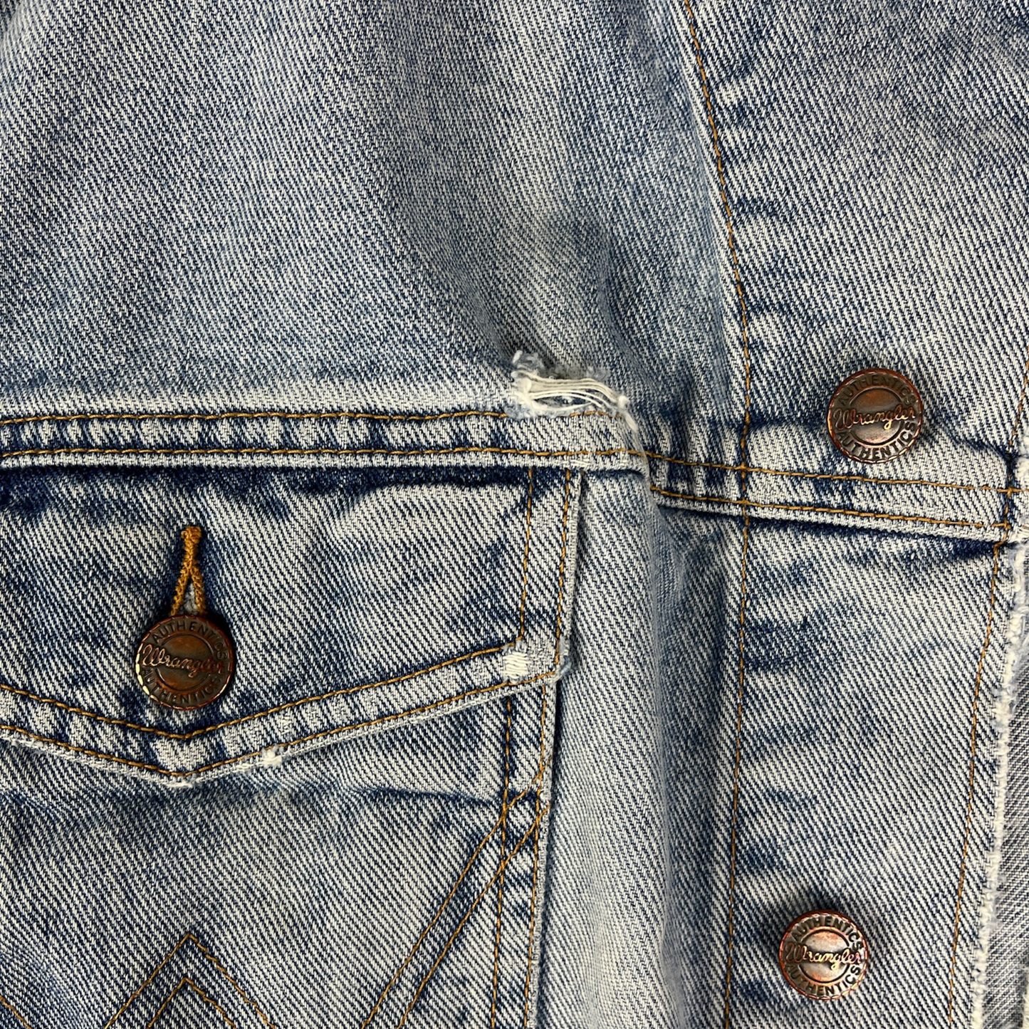 Wrangler Jeansjacke Hellblau - XXL