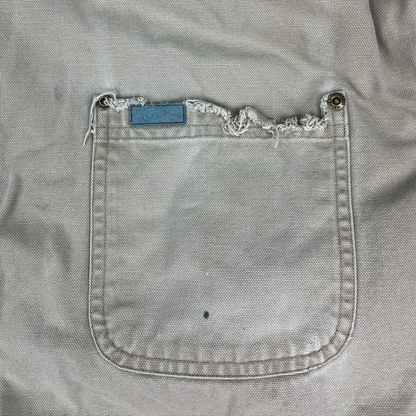 Vintage Used Look Carhartt Workwear Hemdjacke Beige - XL