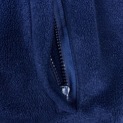 Vintage Nike Fleecepullover Blau - XL