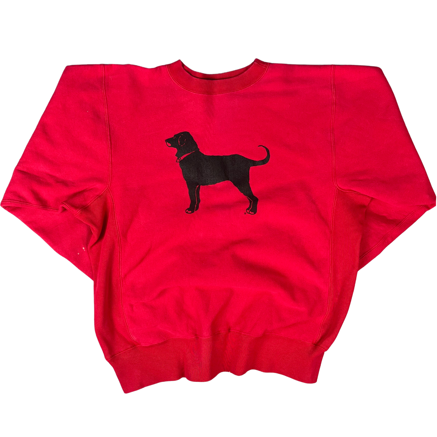Black Dog Heavyweight Sweater Rot - L
