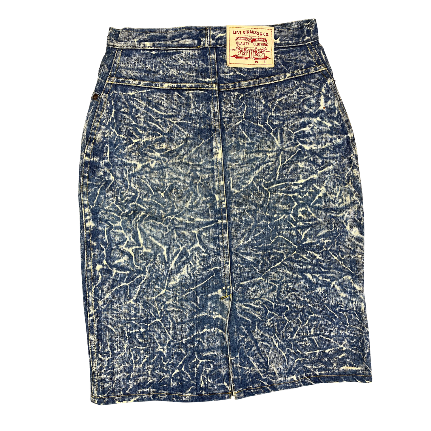 Vintage Levis Bluejeans Jeansrock - M/L